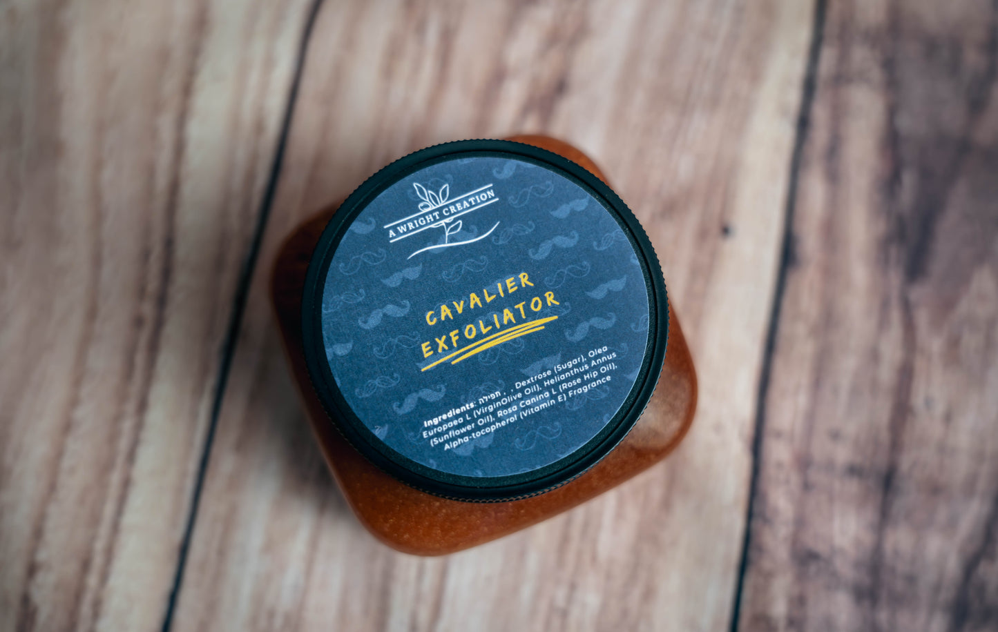 Cavalier (Sandalwood / Burbon ) - Mega Moisture Sugar Scrub - Exfoliator
