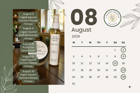 Where to Find Us in August!
