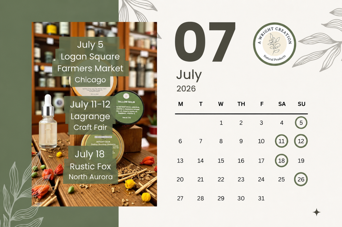 Where to Find Us in July!
