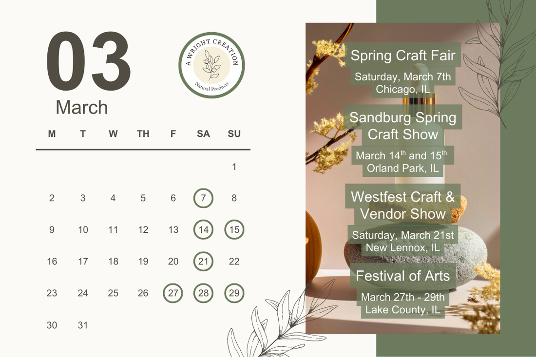 March Events: Come See Us in Person