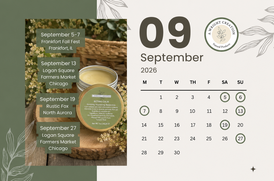 Where to Find Us in September!