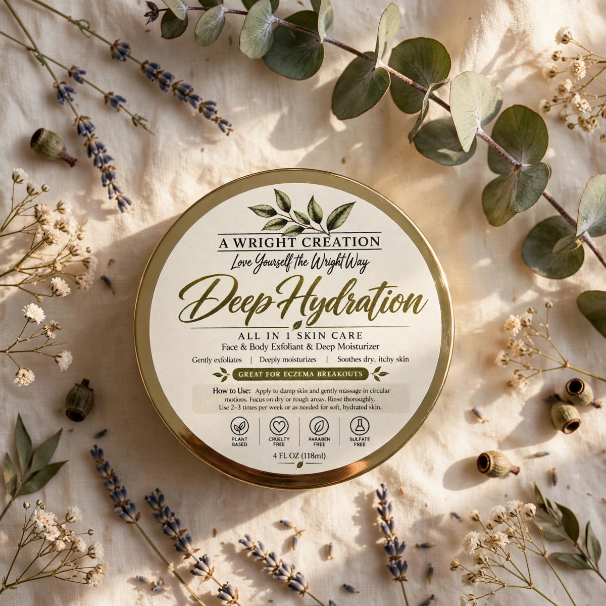 Deep Hydration - Psoriasis & Eczema Flare Rescue Honey Mask (Face & Body)