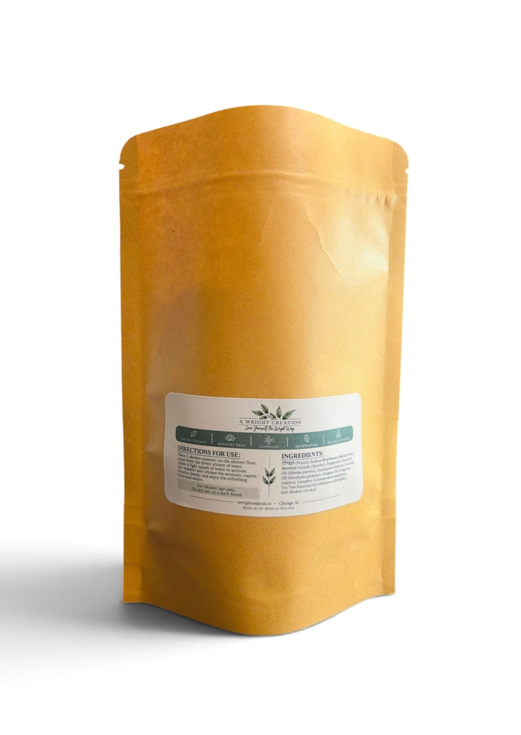 Shower Steamers Organic - Menthol Crystals
