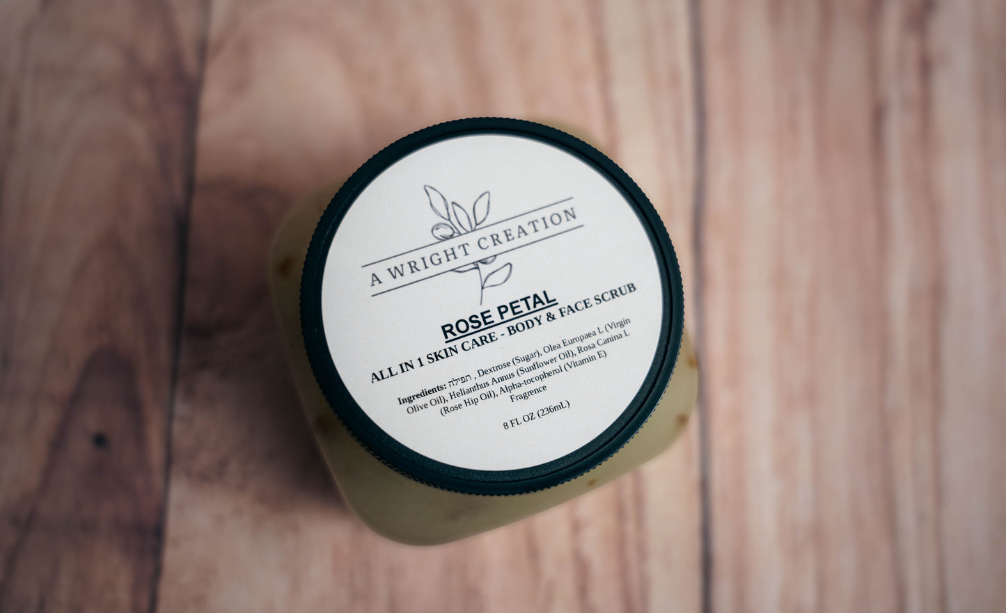 Rose Petal - Mega Moisture Body Sugar Scrub - Exfoliator