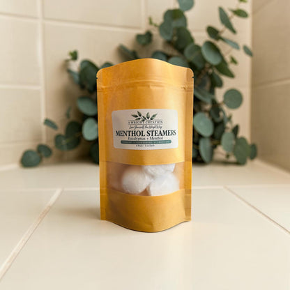 Shower Steamers Organic - Menthol Crystals