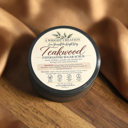 Teakwood - Mega Moisture Body Sugar Scrub - Exfoliator