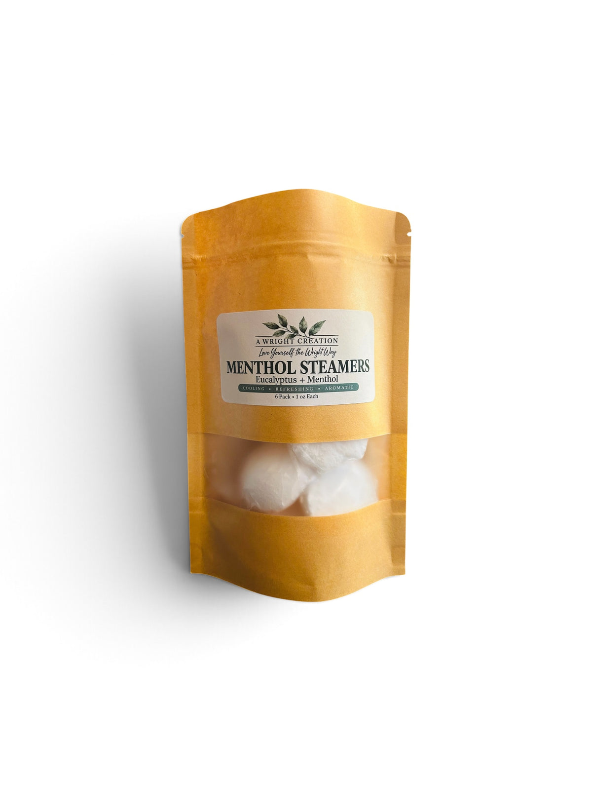Shower Steamers Organic - Menthol Crystals