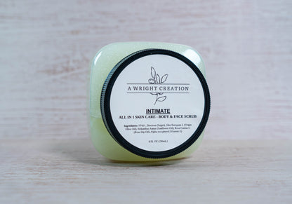 Intimate (No Scent) - Mega Moisture Sugar Body Scrub - Exfoliator