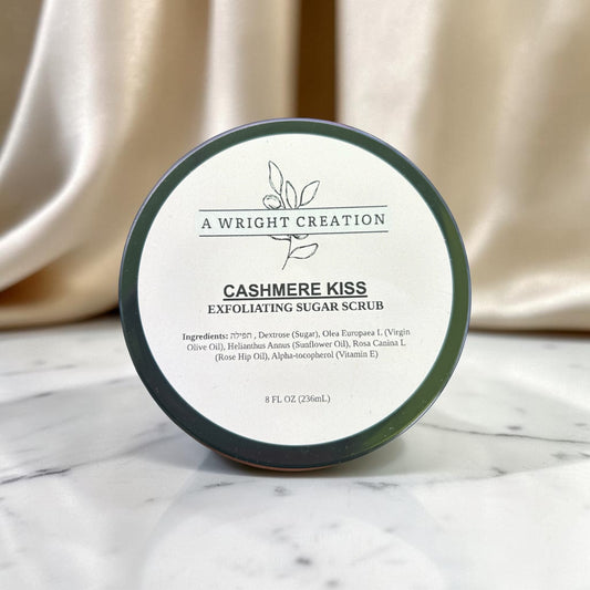 Cashmere Kiss  - Mega Moisture Botanical Premium Body Sugar Scrub - Exfoliator