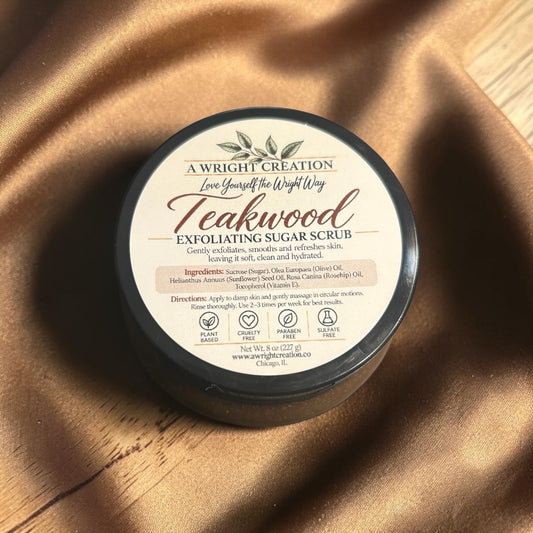 Teakwood - Mega Moisture Body Sugar Scrub - Exfoliator